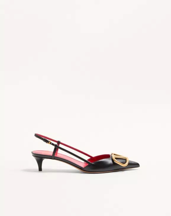 Valentino Vlogo Signature Calfskin Slingback Pump 40Mm / 1.6 In. - Image 1